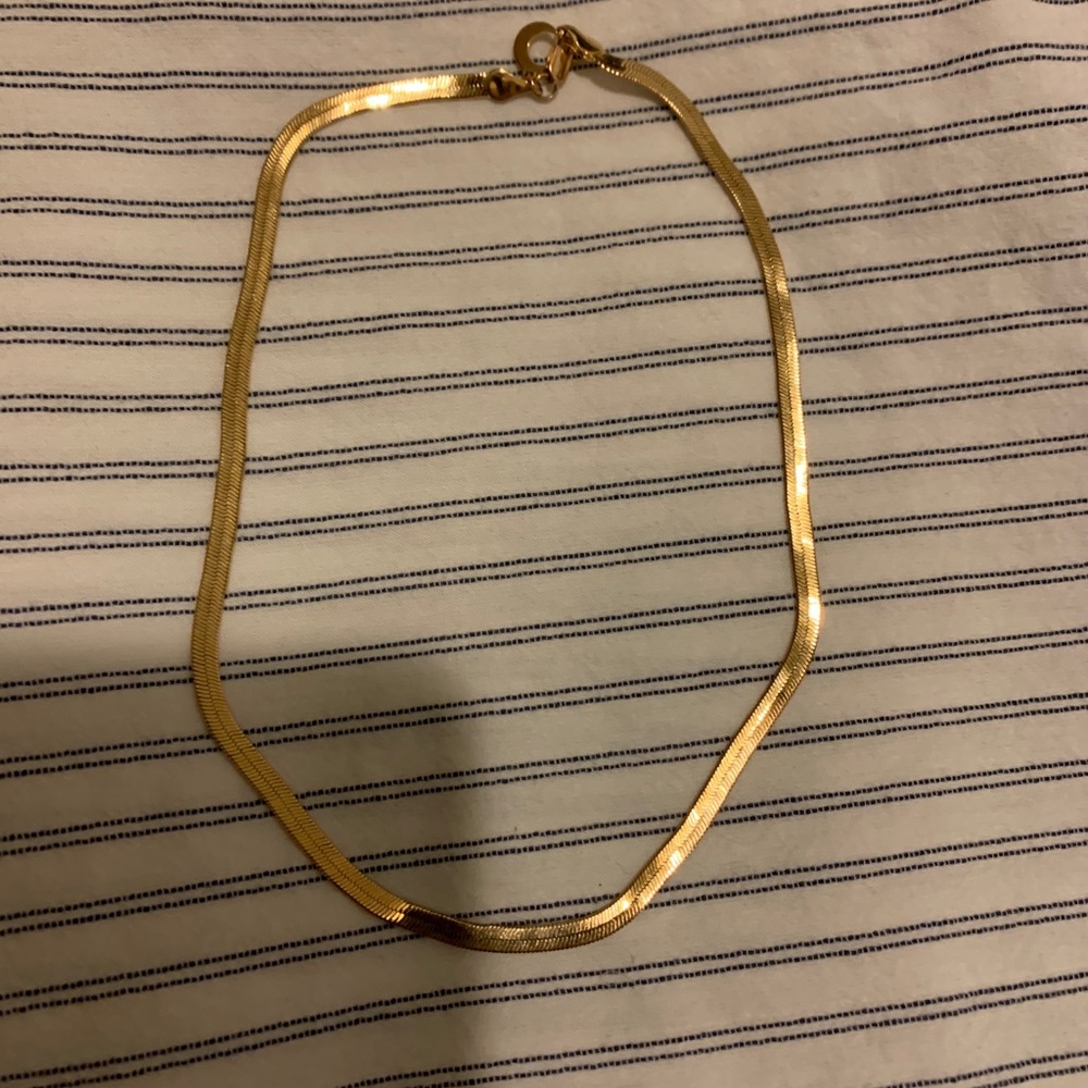 lili claspe 14k gold necklace